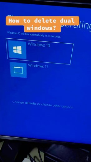 1.6K views · 15 reactions | How to delete dual Windows #computerscience #information #technical #skills #knowledge #tipsandtricks Technical skills & knowledge  | Technical skills & knowledge | Facebook