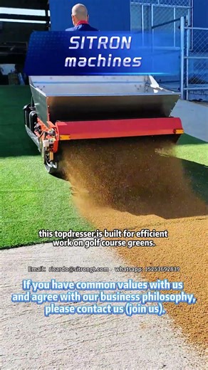 Upgrade Your Golf Green Maintenance with Professional Topdressers