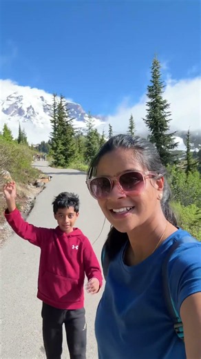 🏔️ Family Adventure at Mt. Rainier National Park | Washington's Natural Wonder 🌸 #mountrainier