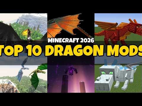 Top 10 BEST Minecraft Dragon Mods