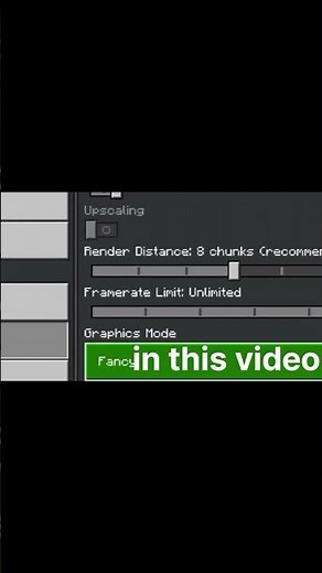 How to fix lag problem in Minecraft 😭 #shorts #minecraft #gaming #viralvide