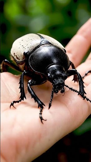 This Beetle is a GIANT! 🤯 Goliath Beetle! #shorts #beetle #giant| Insect World