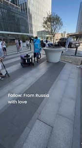 16K views · 647 reactions | Yandex delivery robot meets the Dog robot . Only in Moscow | From Russia with Love | Facebook