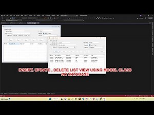 [C#] Insert, Update, Delete Listview Winform | Laptrinhvb.net