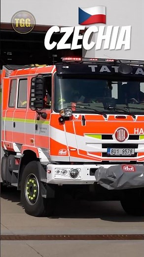 Czechia 🇨🇿 *NEW* Tatra Fire Engines! #tatra #firefighter #firetruck