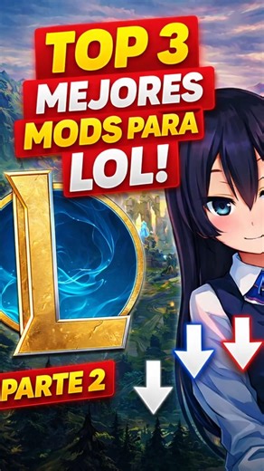 Los 3 MEJORES MODS que DEBERÍAS tener en el LoL Pt.2 #shorts #youtubeshorts #humor #leagueoflegends