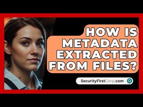 How Is Metadata Extracted From Files? - SecurityFirstCorp.com
