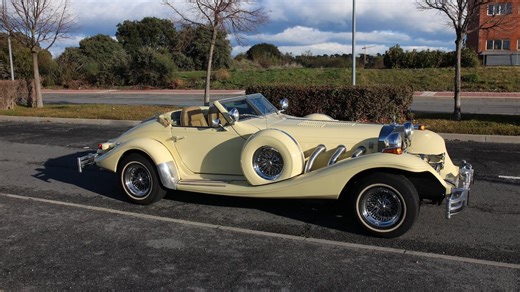 1984 Excalibur Series IV Beige Automatic, 3 speed Left Ha...