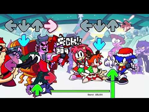 FNF: SONIC JAM - Eggnog (Sonic Mix) [FC]