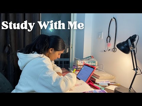 Study with me live! 4 hours|| med student