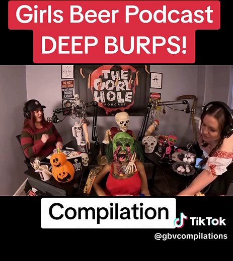 Burping Girls Podcast Compilation of Hilarious Burps