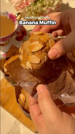 Moist Banana Muffin