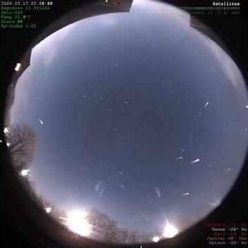 2026-03-17 Star Trail Timelapse | Night Sky Light Painting | 4K