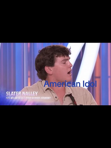 Slater Nalley Performs 'Traces Of You' on American Idol