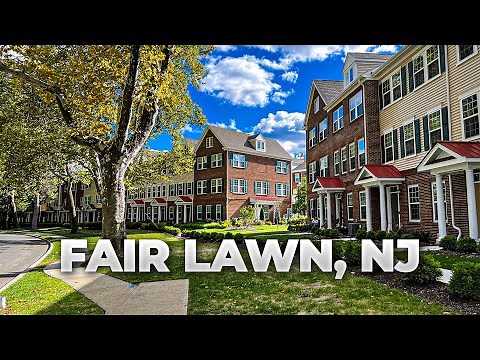 Walking NYC Suburb of Fair Lawn, NJ in September 2022