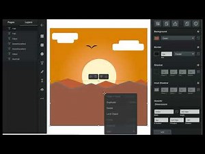 Making a Simple Landscape in Vectr