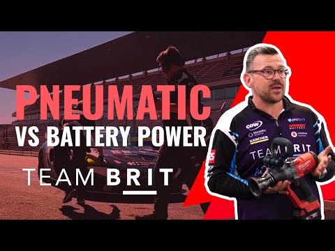 Which POWER TOOL works best in the pit? Pneumatic vs battery with Team BRIT: