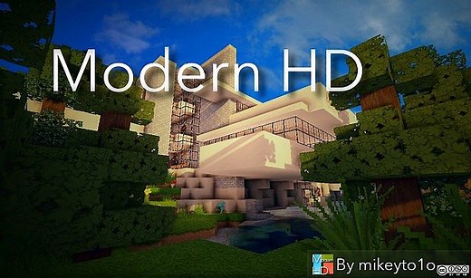 Modern HD Texture Pack Para Minecraft 1.13.1, 1.12.1 - ZonaCraft