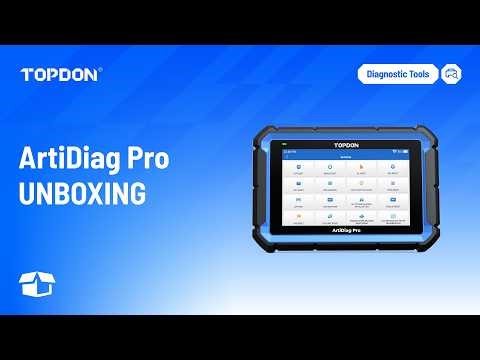 TOPDON ArtiDiag Pro | Unboxing | Online-Coding & OE-Level Full Systems Diagnosis