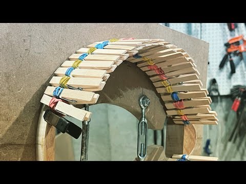 Carved Mandolin Build part 2 // making and installing kerfed linings