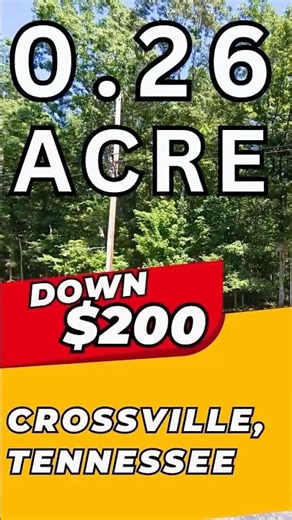 0.26 acre land for sale in Crossville, Tennessee [150H-C-003.00]