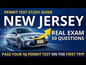 DMV Test New Jersey 2026 | Don't Fail These 50 Critical Questions