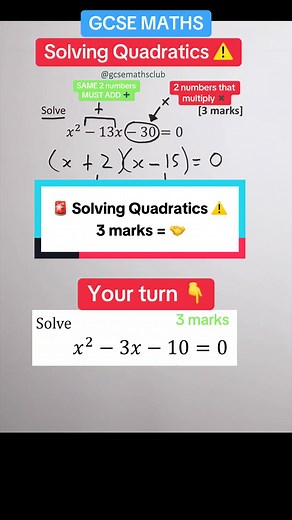 #math #maths #mathematics #gcsemaths #quadratic | math