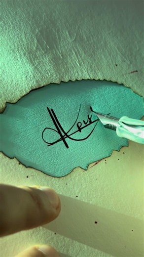 How to sign the letter K?❤️