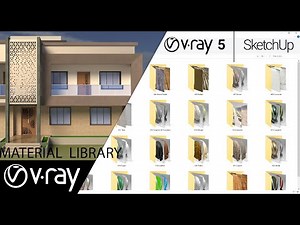 Free V-ray 5 Materials Pack for Sketchup 2021 | Vray Materials for Sketchup | pixologic interior