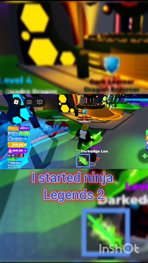 i started ninja legends 2 #like and subscribe #