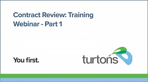 Contract Review Training Webinar: Part 1 (Conceptual Framework)