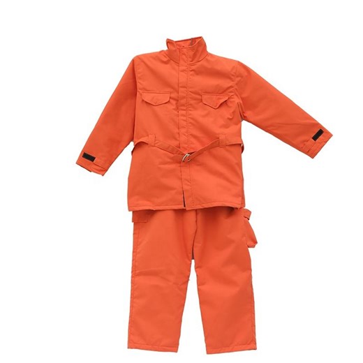 Fireman's Aramid Outfit Firefighter's Suit for Marine Fire Protection Heat Resistance