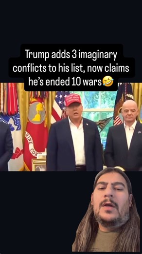 Donald Trump is now making up imaginary wars that he claims to have ended. This just keeps getting more and more ridiculous every day! #UnitedStates #government #america #Politics #truth #military #truth | Truth & Accountability Project