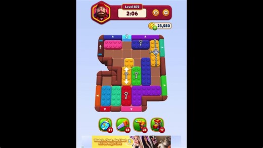 Color block run level 872 4-7-26