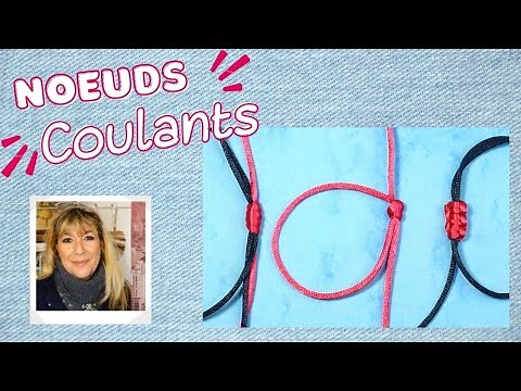 3 Techniques de Nœuds Coulants pour Bracelets et Colliers