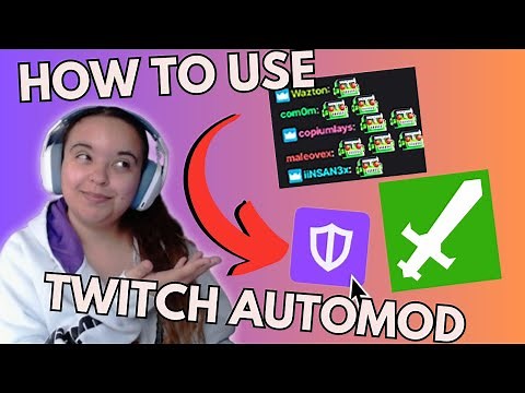 How To Use Twitch Automod (Twitch Mod Tutorial)