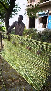 453K views · 3.6K reactions | Manually Making Bamboo Blind | Smartest Workers | Facebook
