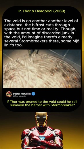 Can Thor escape Void using Bifrost? 😯🤔