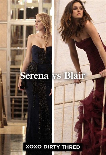 Movies & series are the BEST fashion inspiration 🖤 Gossip Girl (2007–2012) will forever be iconic. So… who are you? ☠️Team Blair ☠️Team Serena Let me know in the comments XOXO DIRTY THRED 💋 #dirtythred #deadstock #y2k #gossipgirl #grunge
