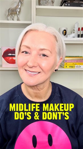 Midlife Makeup Do’s & Dont’s Face edition, how to glow with a little lift! A few starting tips: * Warm the skin up and put the colour back in. I just love the healthy glow you get with cream bronzer. Start by placing on the cheek bone, then under the jawline for a little definition, use what’s left non the brush over the rest of the face. * Add a fresh flush, starting from the middle of the eye, take your blush and brush up to just below the temple to lift with colour. Uncomfortably high! 😉 Dee