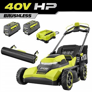 Reviews for RYOBI 40V HP Brushless 21 in. Cordless Self-Propelled Lawn Mower with Lawn Striper Kit and (2) 6. 0Ah Batteries and Charger | Pg 5 - The Home Depot