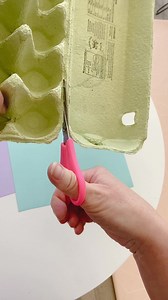 Eggbox Upcycle! These Whales are not only super cute but are made from eggboxes and therefore sustainable! To create, cut out the eggbox section from the box, decorate with paint and glitter and add a smiley face. Then cut out some fin and tail shapes from coloured card and attach. Complete with a waterspout made from dried glue and glitter. Project by @mummy_and_mason Watch this video to see how to make! #kidscrafts #diy #kidsplay #kindergarten #getkidscrafting #craftsupplies #artsandcrafts #cr