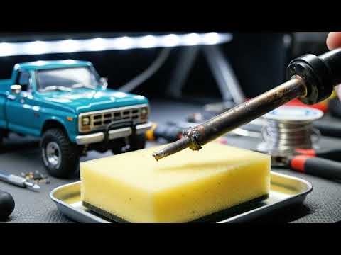 RC Car Repair (ASMR): Restoring a very old, broken miniature remote-controlled truck‪@ProjectRusted‬