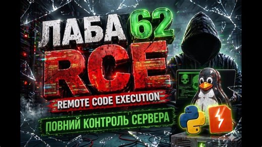 Вразливість яка дає повний доступ до сервера RCE, linux+WEB Pentest Повний Доступ/Portswigger lab62 | Pavlo Kostyshen