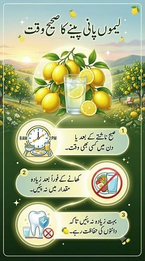 Best Time to Drink Lemon Water | Health Benefits & Correct Way