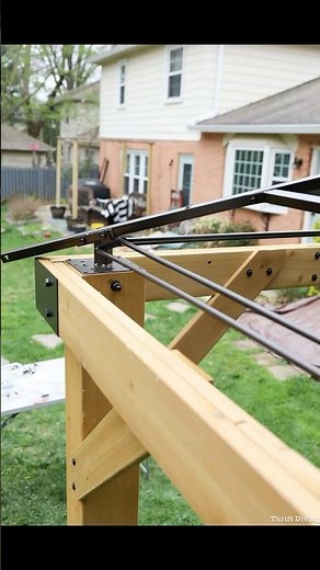 DIY backyard projects | Sunjoy DIY gazebo installation 🛠️ #shorts #diyprojects #gazebo