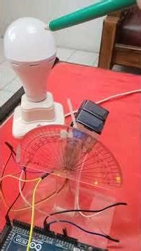 Light Follower - Solar Cell - Arduino Mega - Visual Basic 6