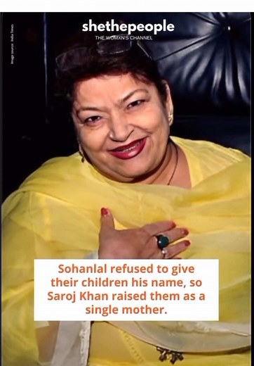 The Inspiring Journey of Saroj Khan in Dance