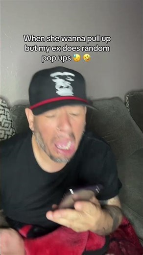 When the ex does random pop ups 😳