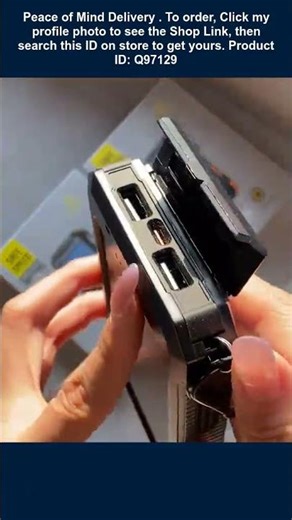 Portable solar power bank.